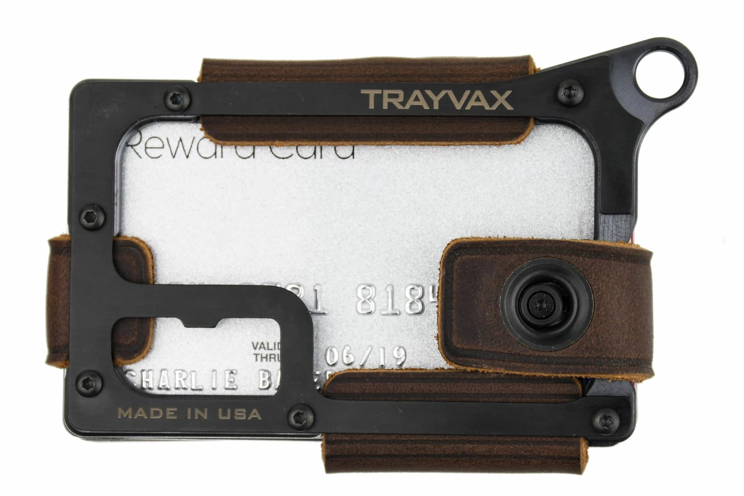 Trayvax Contour Wallet Black 3 Trayvax Contour Wallet Black