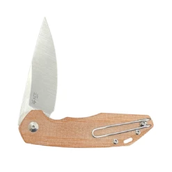 GiantMouse ACE Corta - Natural Canvas Micarta -outdoor knives sale cortanaturalcanvasonwhite2 1160x