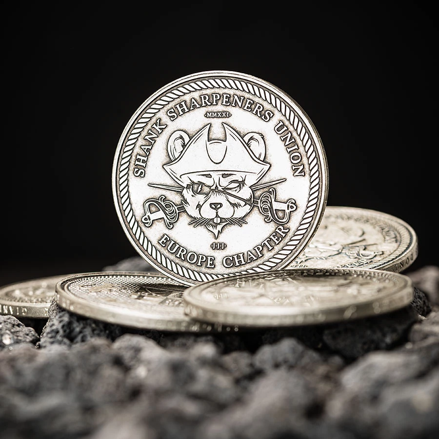 GiantMouse Shank Sharpeners Union 2021 Coin 3 GiantMouse Shank Sharpeners Union 2021 Coin