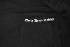 Chris Reeve Grail Pocket Tee -outdoor knives sale grail black closeup front 1200x800