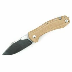 GiantMouse ACE Grand Micarta -outdoor knives sale grand natural1