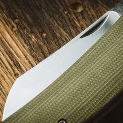 Böker Plus Haddock Pro KnifeLounge Exclusive Green Micarta -outdoor knives sale haddock exclusive 10 web