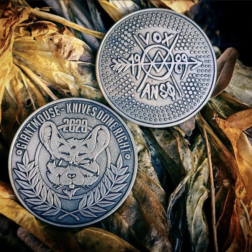 GiantMouse Shank Sharpeners Union 2020 Coin 3 GiantMouse Shank Sharpeners Union 2020 Coin