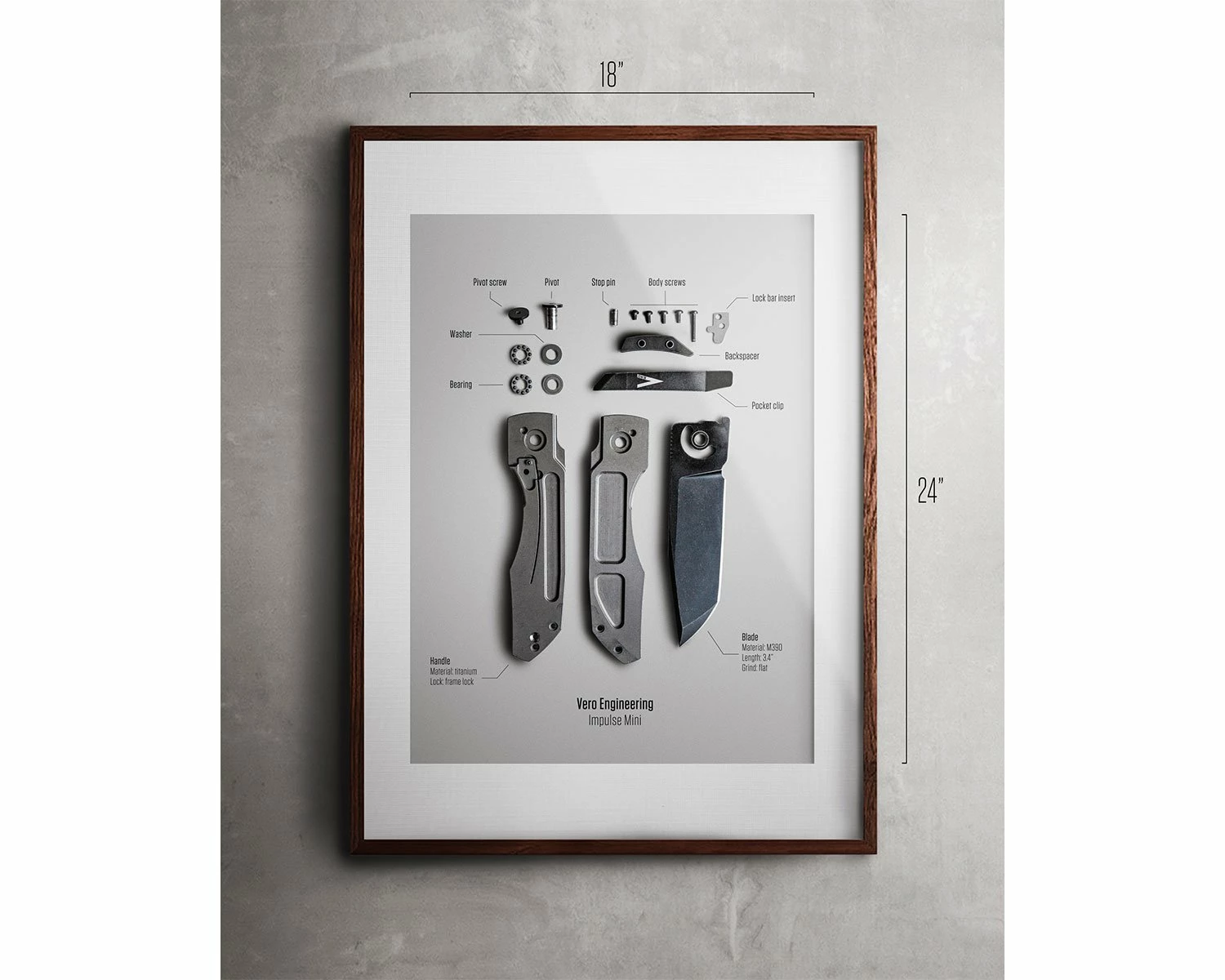 Vero Engineering Knife Poster - Impulse Mini 4 Vero Engineering Knife Poster - Impulse Mini - Image 2