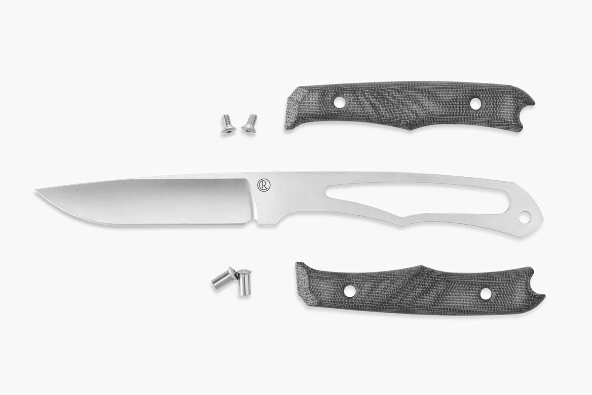 Chris Reeve Inyoni Black Canvas Micarta Drop Point 6 Chris Reeve Inyoni Black Canvas Micarta Drop Point - Image 4