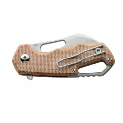 MKM Isonzo M390 Natural Micarta Hawkbill -outdoor knives sale isonzom390 natural 1