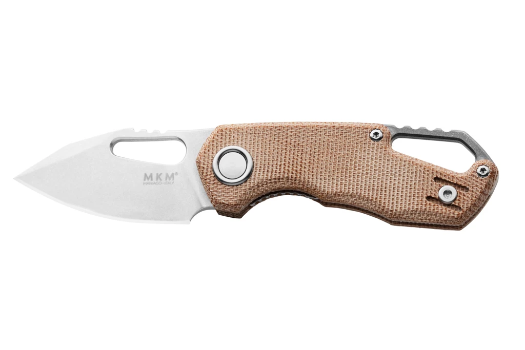 MKM Isonzo M390 Natural Micarta Clip Point 3 MKM Isonzo M390 Natural Micarta Clip Point