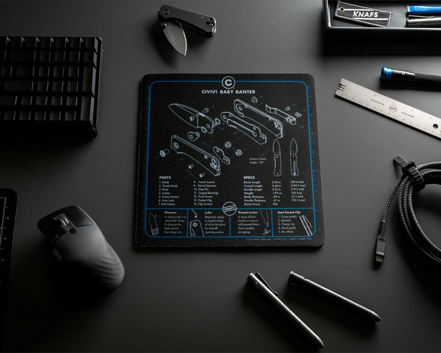 Knafs Baby Banter Mouse Pad 4 Knafs Baby Banter Mouse Pad - Image 2