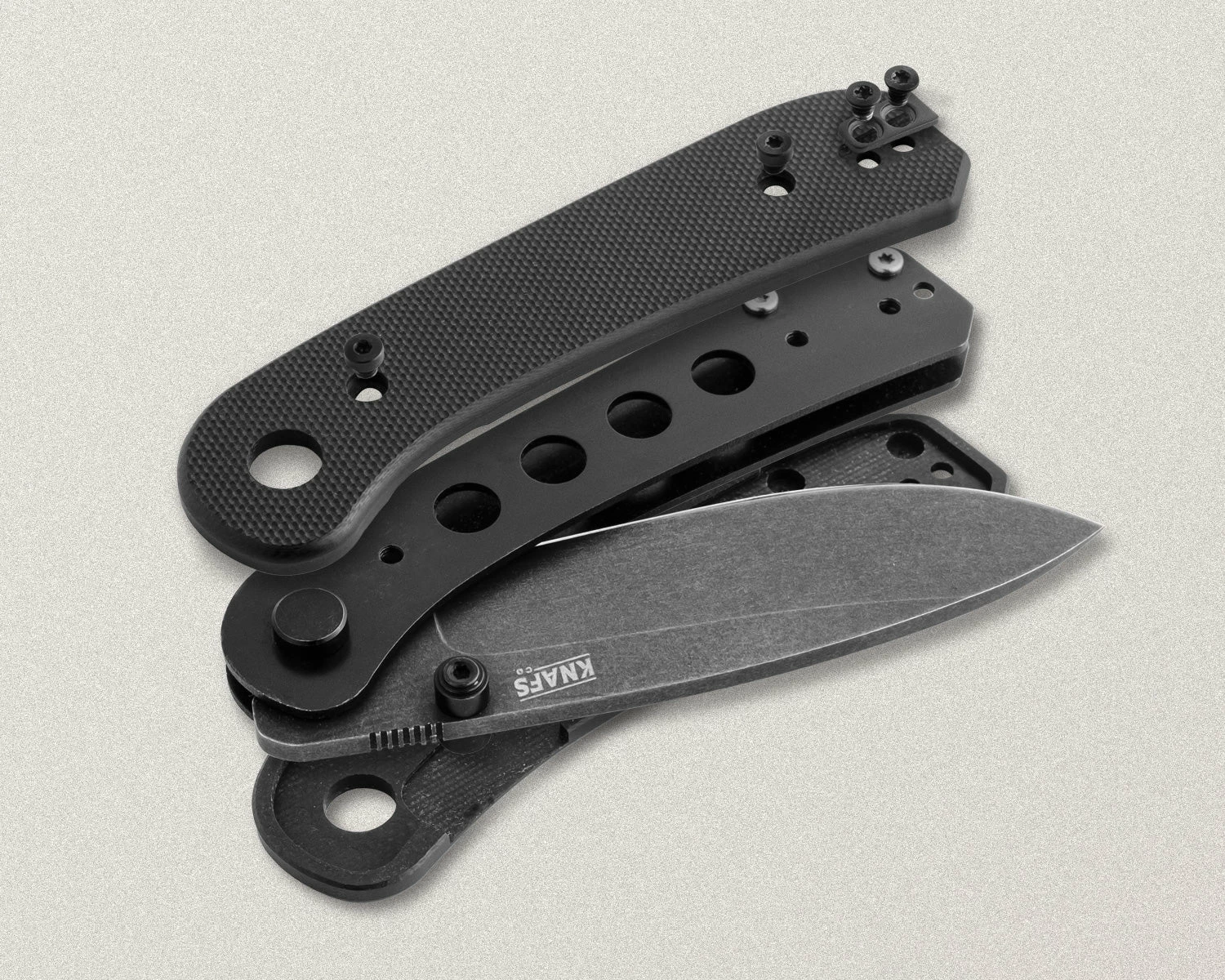 Knafs Lander EDC Knife Black 9 Knafs Lander EDC Knife Black - Image 7
