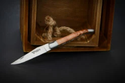 Laguiole En Aubrac Juniper Premium 12cm -outdoor knives sale laguiolewacholderdoppelplatine
