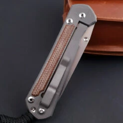 Chris Reeve Large Sebenza Insingo Micarta Natural Inlays -outdoor knives sale largeinsingo5