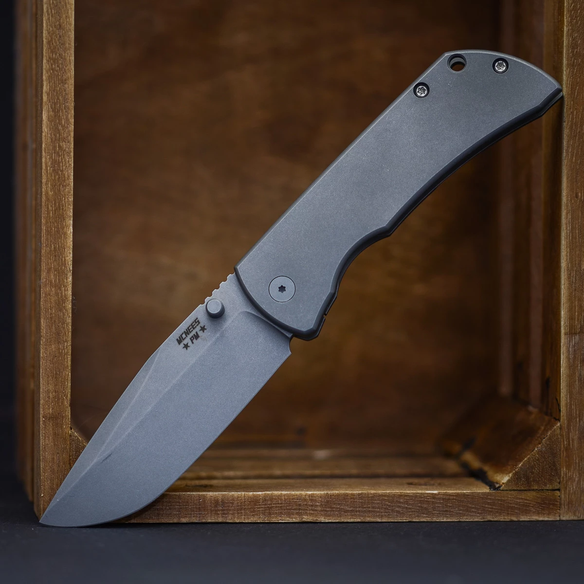 McNees Knives MAC2 3.5" Stonewashed 3 McNees Knives MAC2 3.5" Stonewashed