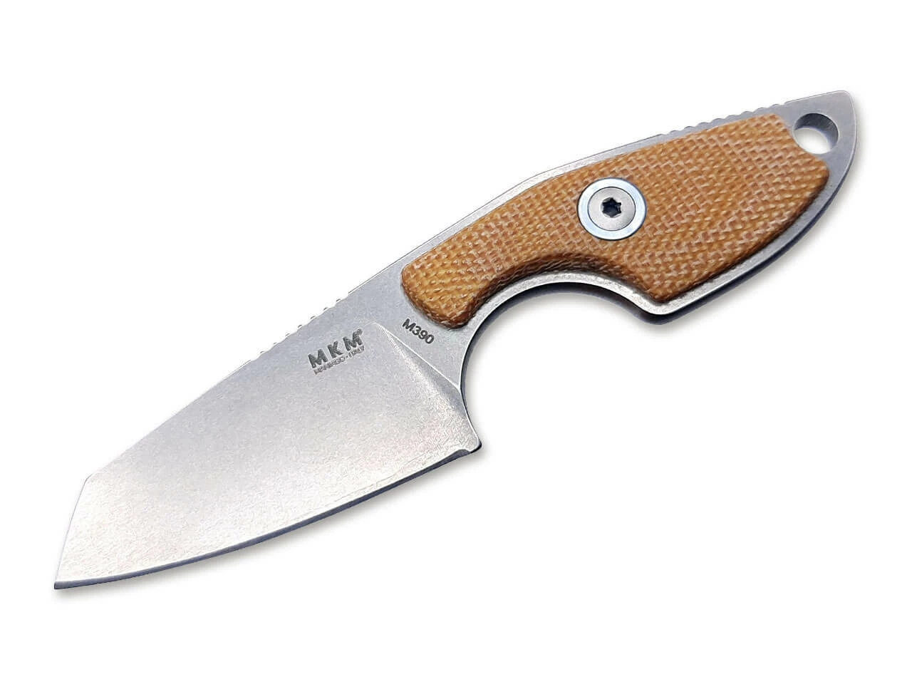 MKM Micro 2 Micarta Natural -Sheepfoot 3 MKM Micro 2 Micarta Natural -Sheepfoot