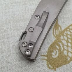 Anso Of Denmark Monte Carlo Titanium All Grey -outdoor knives sale monte carlo clip