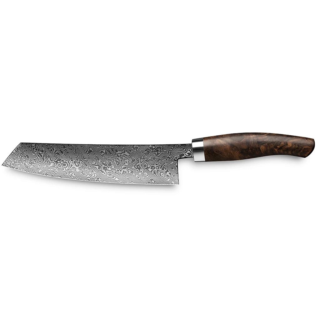 Nesmuk C 90 Damascus Steel Chef's Knife Walnut Burl 4 Nesmuk C 90 Damascus Steel Chef's Knife Walnut Burl - Image 2
