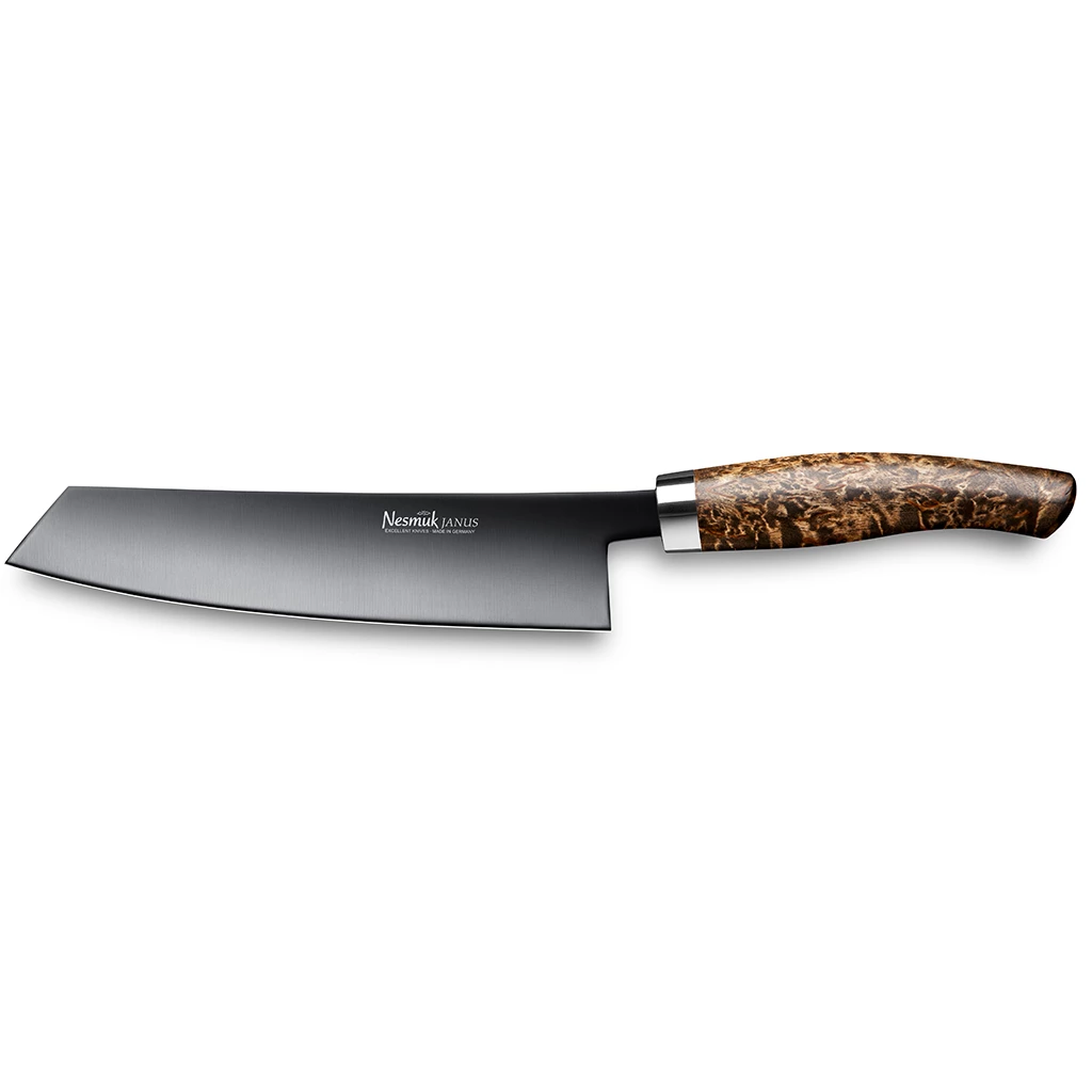 Nesmuk Janus Chef's Knife Curly Birch 4 Nesmuk Janus Chef's Knife Curly Birch - Image 2