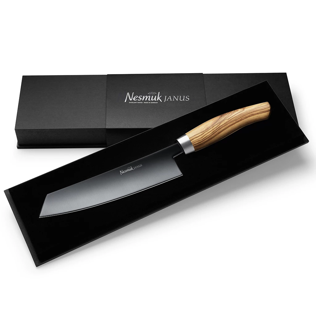 Nesmuk Janus Chef's Knife Olive 3 Nesmuk Janus Chef's Knife Olive