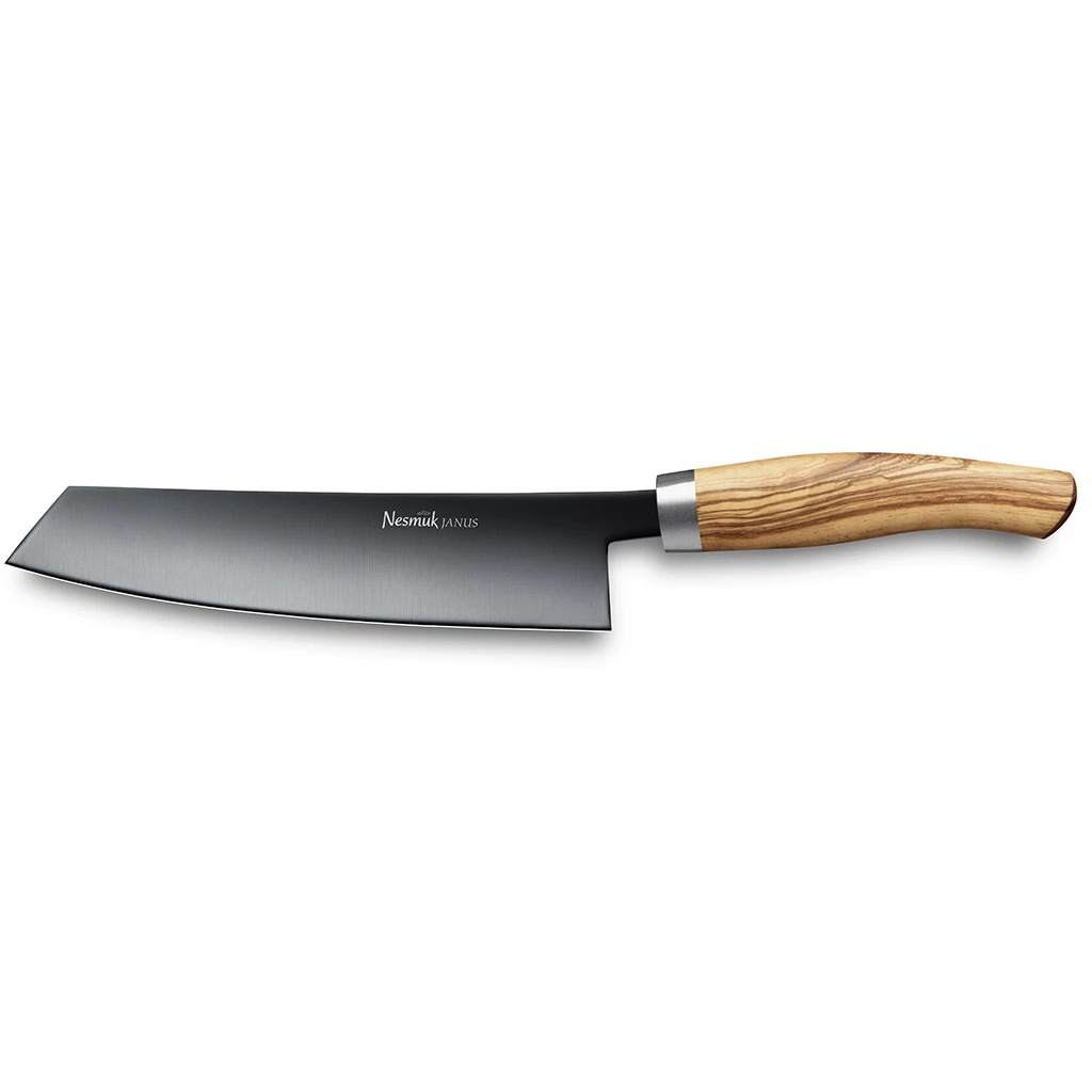 Nesmuk Janus Chef's Knife Olive 4 Nesmuk Janus Chef's Knife Olive - Image 2