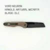 Vero Engineering Neuron Natural Micarta DLC -outdoor knives sale nmdlc 700x
