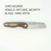 Vero Neuron Natural Micarta Hand Satin 1 Vero Neuron Natural Micarta Hand Satin -outdoor knives sale nmhand 700x