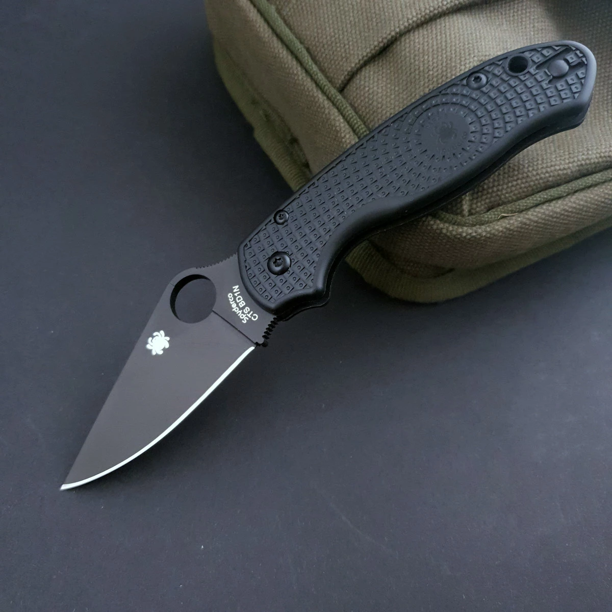 Spyderco Para 3 Lightweight All Black 4 Spyderco Para 3 Lightweight All Black - Image 2