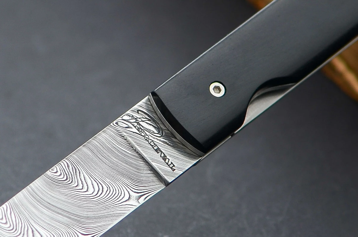 Perceval Le Francais Damascus Ebony 4 Perceval Le Francais Damascus Ebony - Image 2