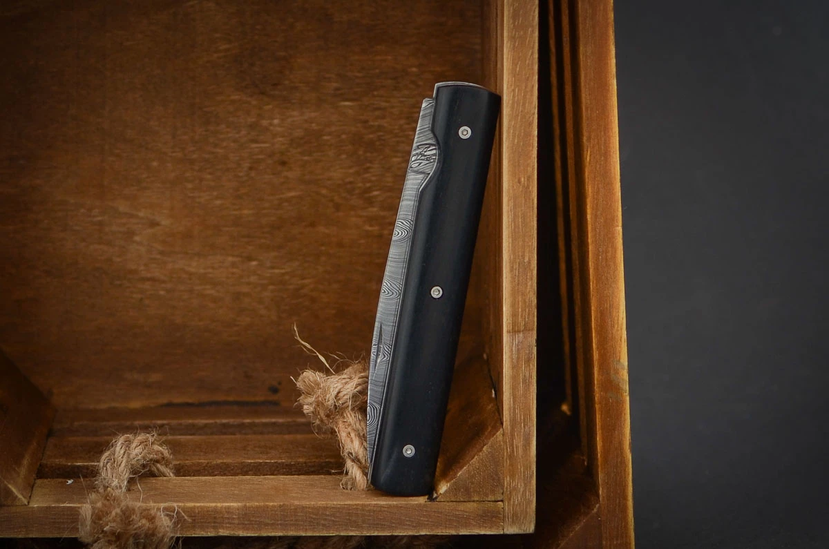 Perceval Le Francais Damascus Ebony 6 Perceval Le Francais Damascus Ebony - Image 4