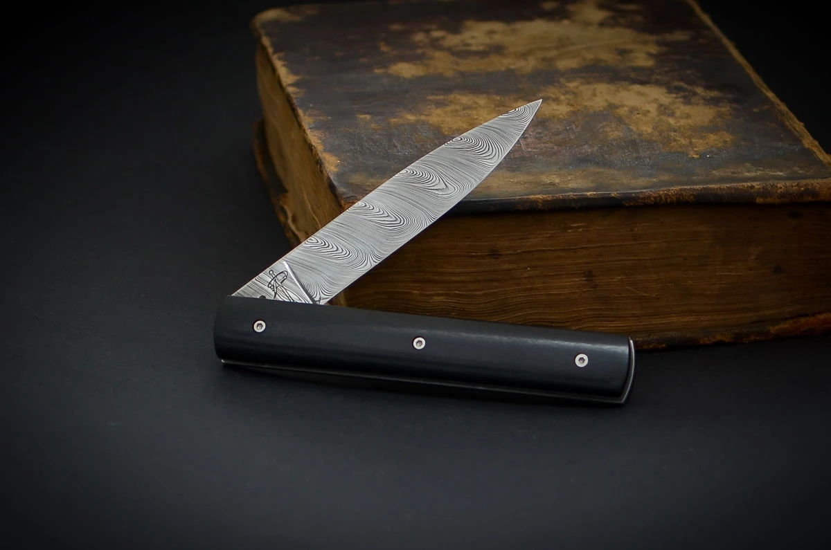 Perceval Le Francais Damascus Ebony 5 Perceval Le Francais Damascus Ebony - Image 3