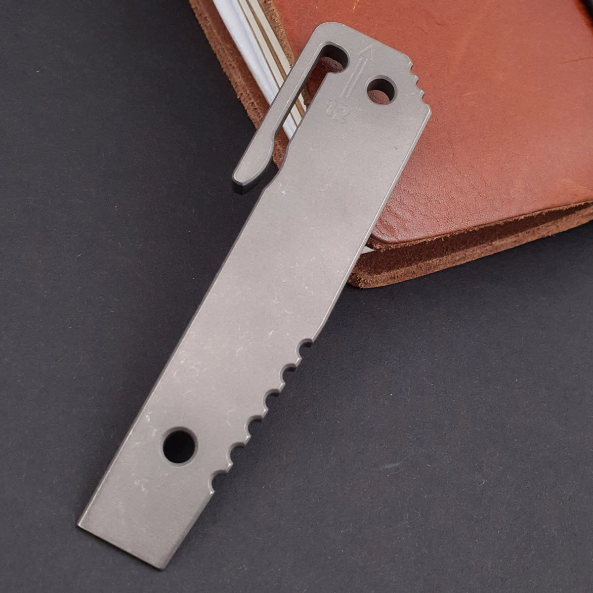 Anso Prybar12 Stonewashed With Green Canvas Micarta Inlay 4 Anso Prybar12 Stonewashed With Green Canvas Micarta Inlay - Image 2