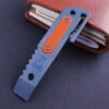 Anso Prybar12 Kobolt Orange G10 Inlay -outdoor knives sale prybaransokobolt