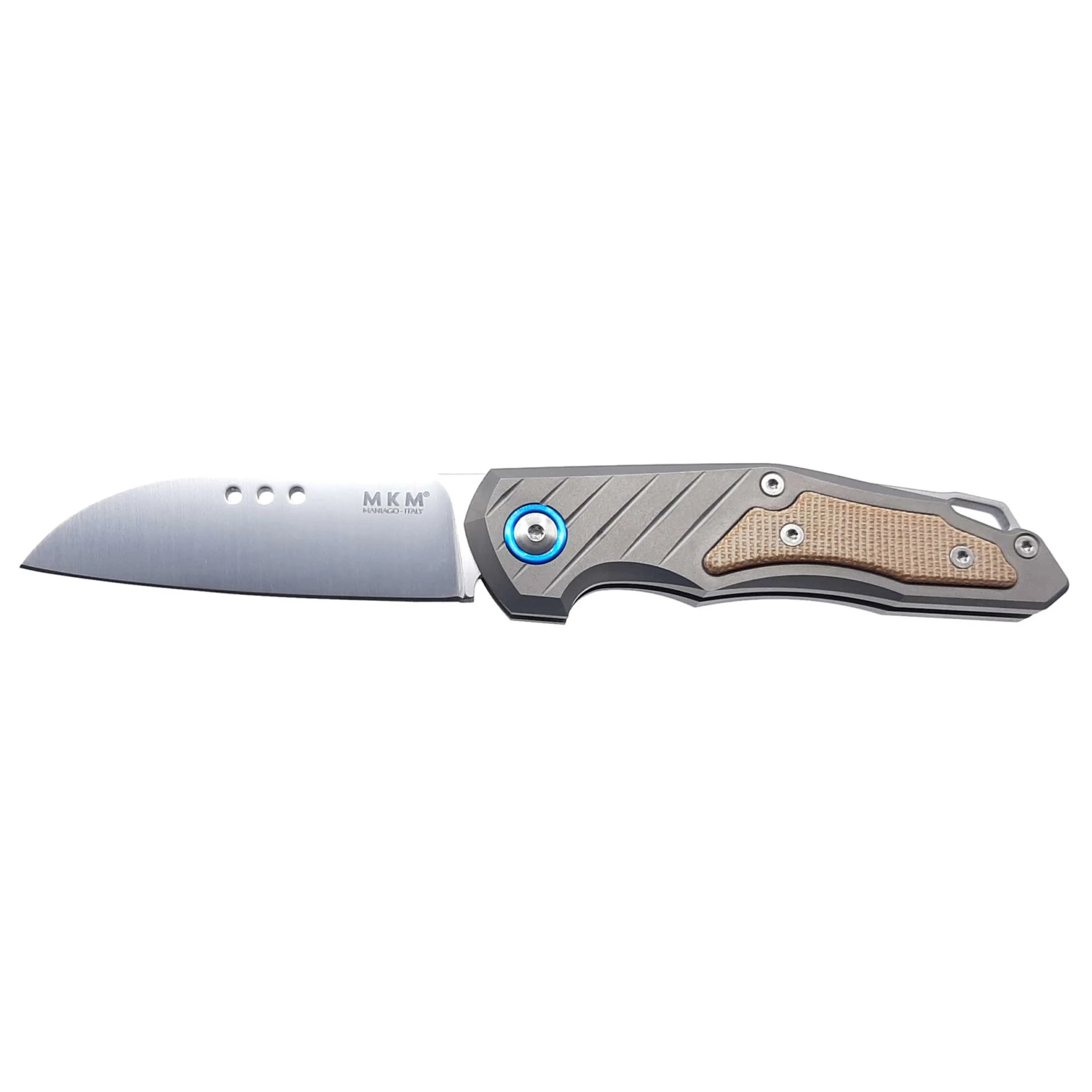 MKM Root Titanium Natural Micarta 3 MKM Root Titanium Natural Micarta
