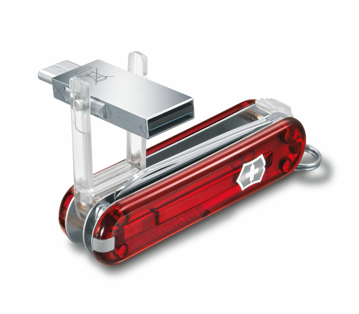 Victorinox @work USB 3.0 Red Transparent 3 Victorinox @work USB 3.0 Red Transparent