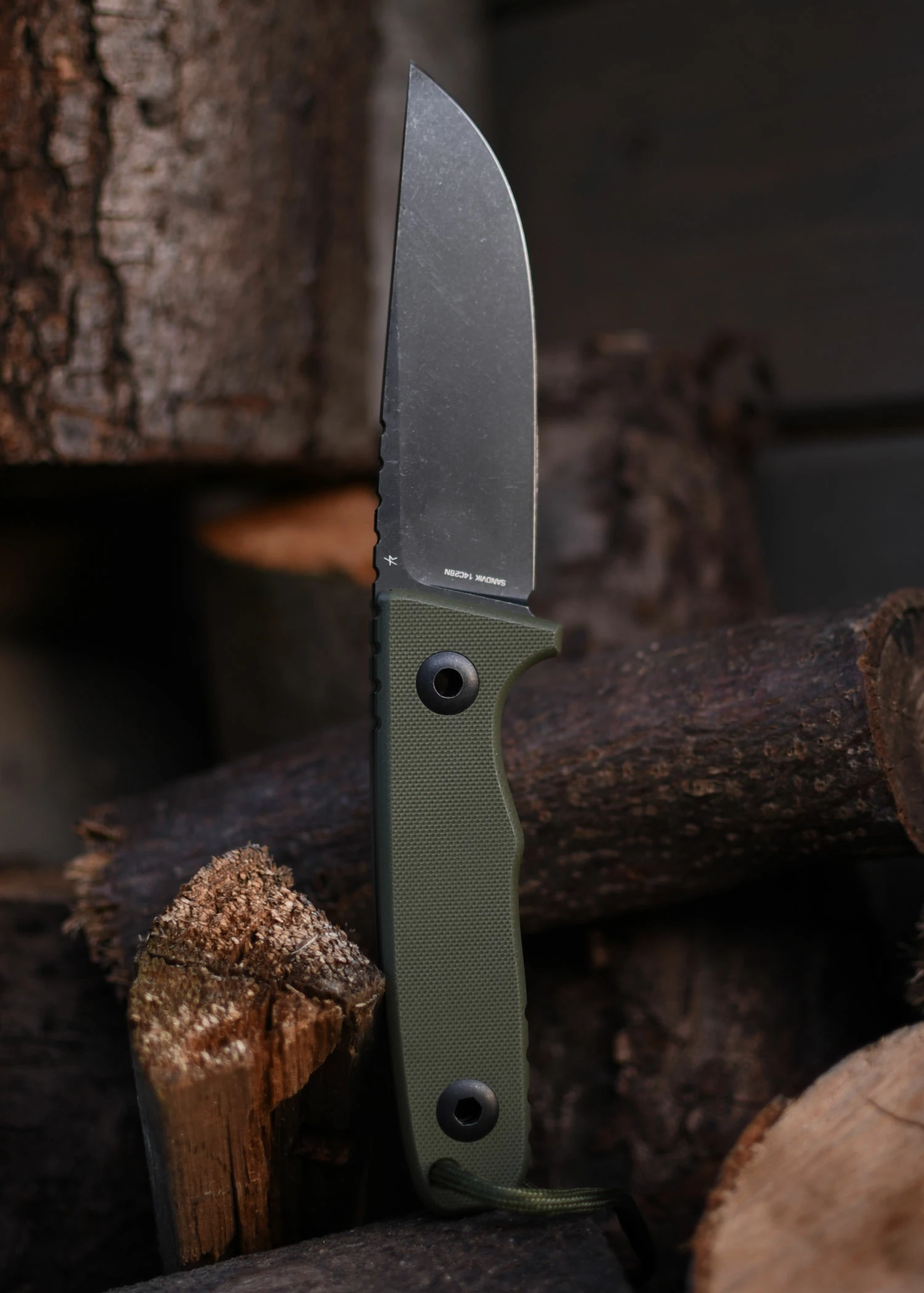 Schnitzel TRI Green Outdoor Knife 7 Schnitzel TRI Green Outdoor Knife - Image 5