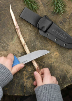 Schnitzel UNU Child Carving Knife Blue