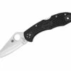 Spyderco Delica 4 Lightweight Black Plain 2 Spyderco Delica 4 Lightweight Black Plain -outdoor knives sale spyderco delica 4 lightweight black plain 01sp035