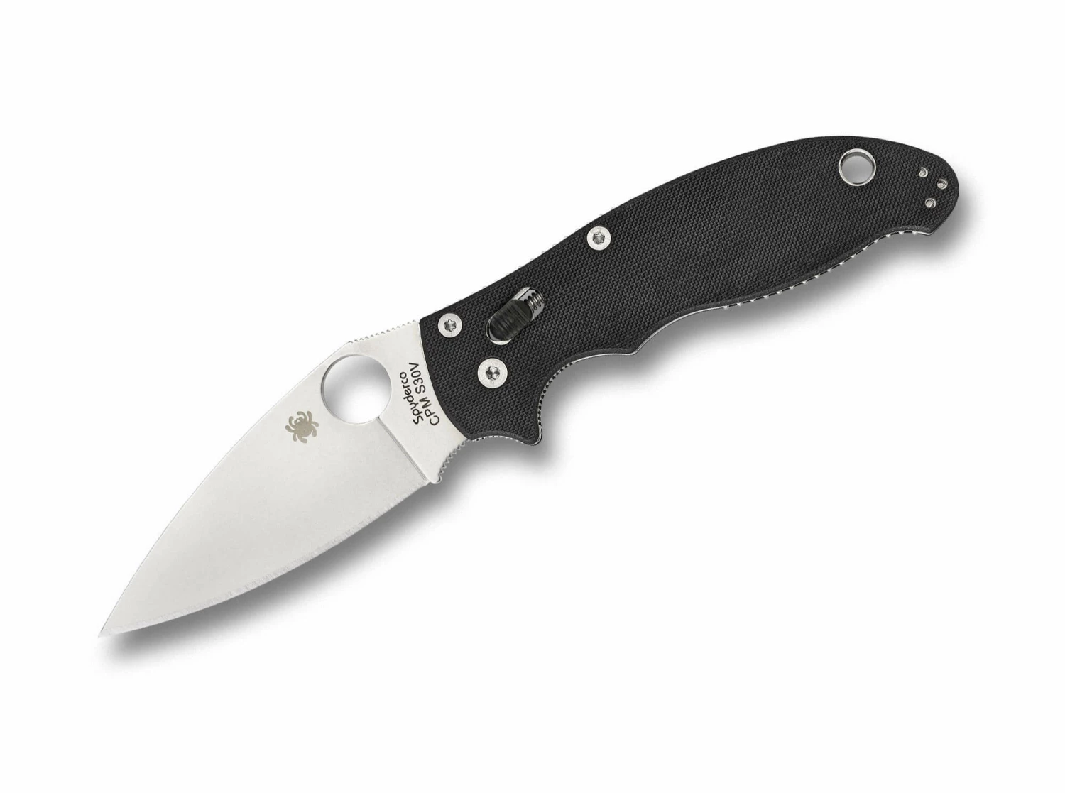 Spyderco Manix 2 Black G10 3 Spyderco Manix 2 Black G10