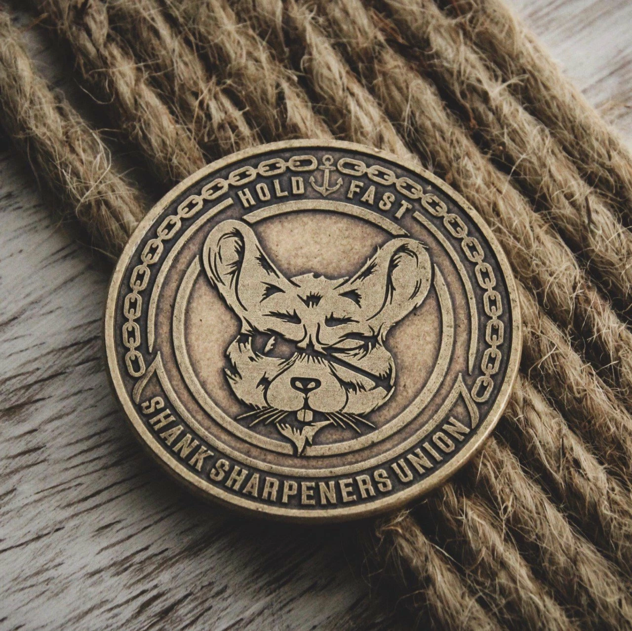 GiantMouse Shank Sharpeners Union 2019 Coin 3 GiantMouse Shank Sharpeners Union 2019 Coin