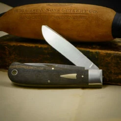 Case Tony Bose Collaboration Bullnose Trapper Ebony -outdoor knives sale tonybosebullnose 4