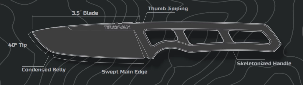 Trayvax Trek Field Knife 7 Trayvax Trek Field Knife - Image 5