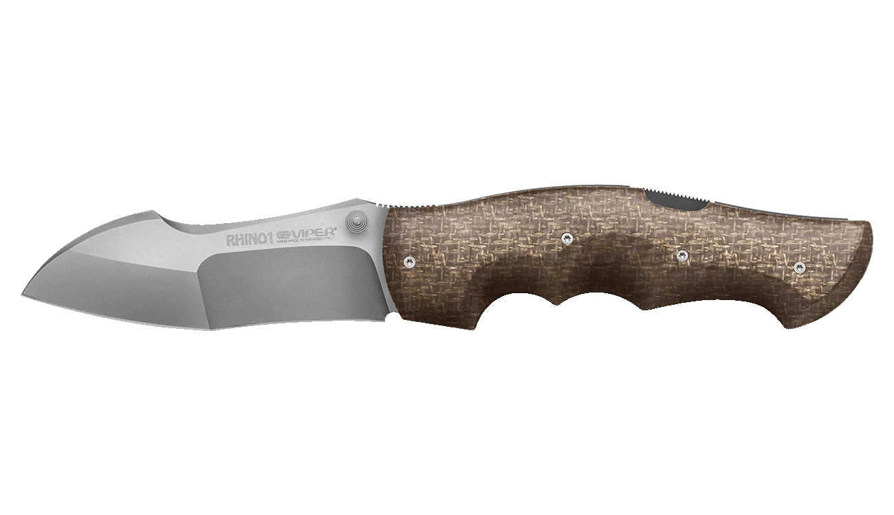 Viper Rhino1 Brown Micarta 3 Viper Rhino1 Brown Micarta