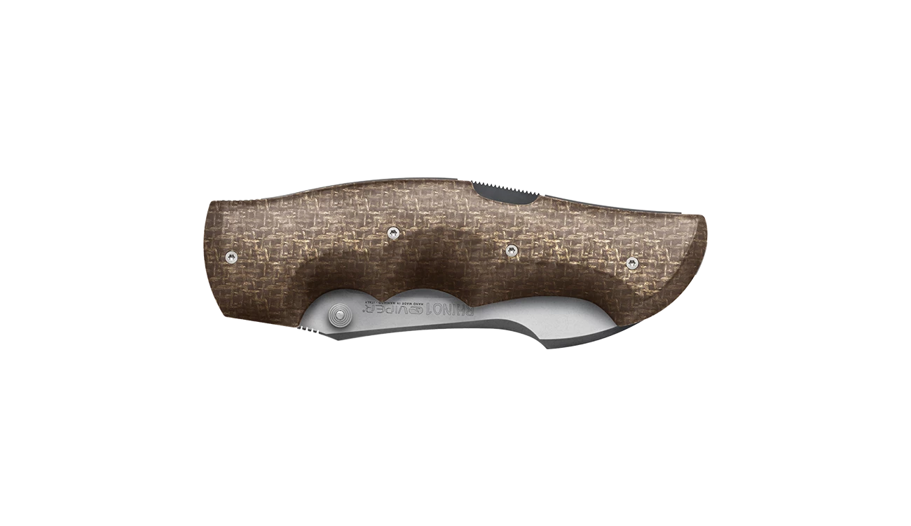 Viper Rhino1 Brown Micarta 4 Viper Rhino1 Brown Micarta - Image 2