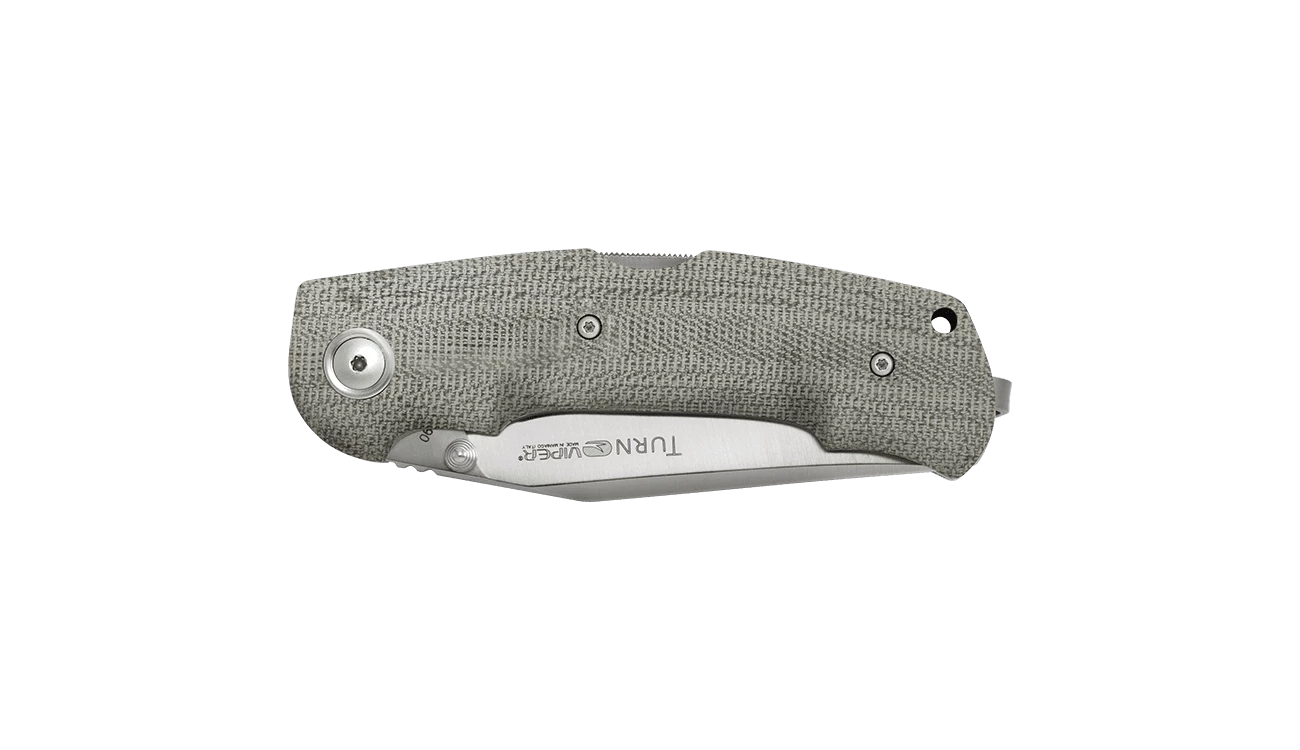 Viper Turn Essential Green Micarta 4 Viper Turn Essential Green Micarta - Image 2