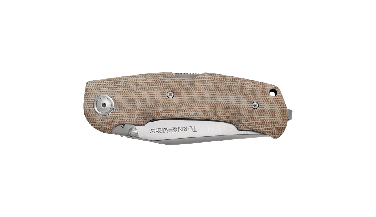Viper Turn Essential Natural Micarta 4 Viper Turn Essential Natural Micarta - Image 2