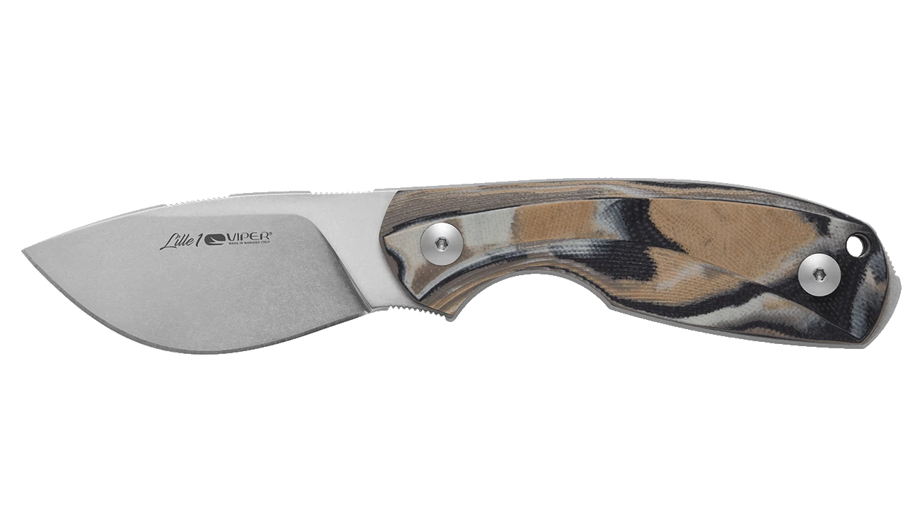 Viper Lille1 G10 Burl Tan 3 Viper Lille1 G10 Burl Tan