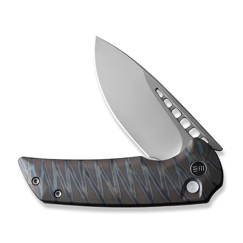 WE Knife Mini Malice Titanium Tigerstripes 5 WE Knife Mini Malice Titanium Tigerstripes - Image 3