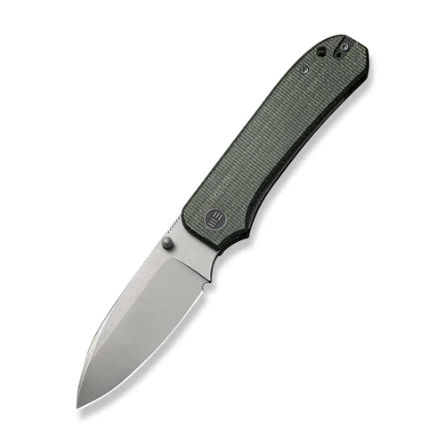 WE Knife Big Banter Green Canvas Micarta 3 WE Knife Big Banter Green Canvas Micarta