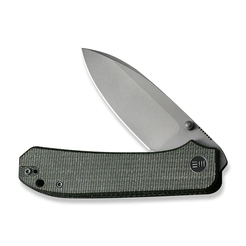 WE Knife Big Banter Green Canvas Micarta 7 WE Knife Big Banter Green Canvas Micarta - Image 5