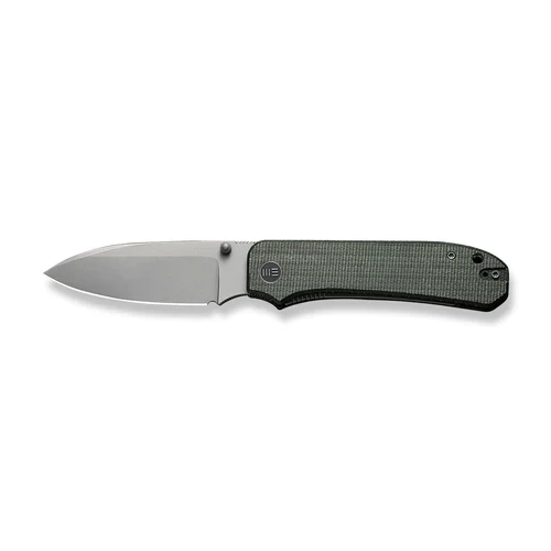 WE Knife Big Banter Green Canvas Micarta 5 WE Knife Big Banter Green Canvas Micarta - Image 3