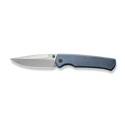WE Knife Evoke Blue Titanium -outdoor knives sale weknife evoke thumb stud front flipper knife titanium handle 348 cpm 20cv we21046 3 976470 700x