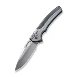 WE Knife Exciton Gray Titanium With Twill Carbon